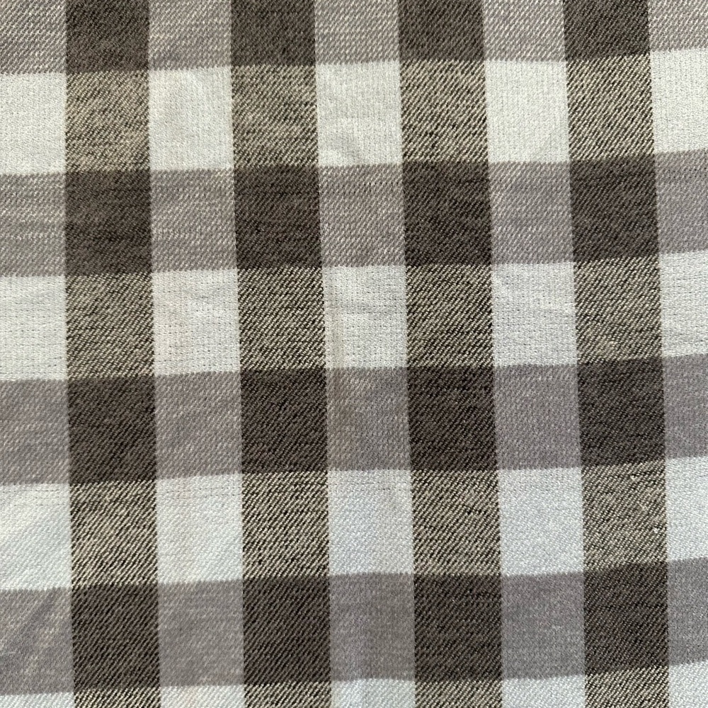 Super SoftDouble sided Plaid & Checked Pattern Blue Toned Long Scarf NEW - Picture 17 of 17